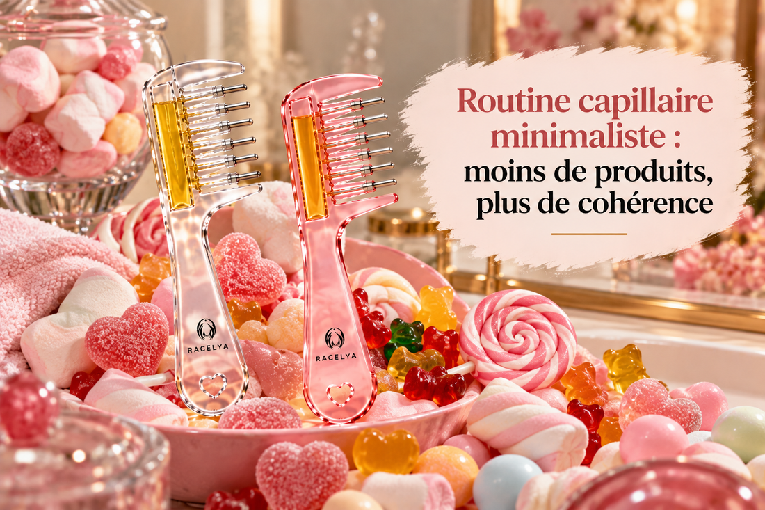 Illustration de l'article « Routine capillaire minimaliste : moins de produits, plus de cohérence »