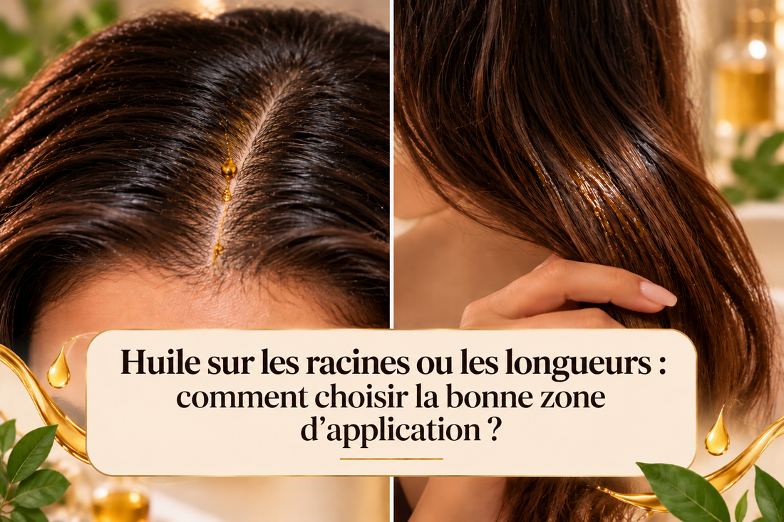 Illustration de l'article « Huile sur les racines ou les longueurs : comment choisir la bonne zone d’application ? »